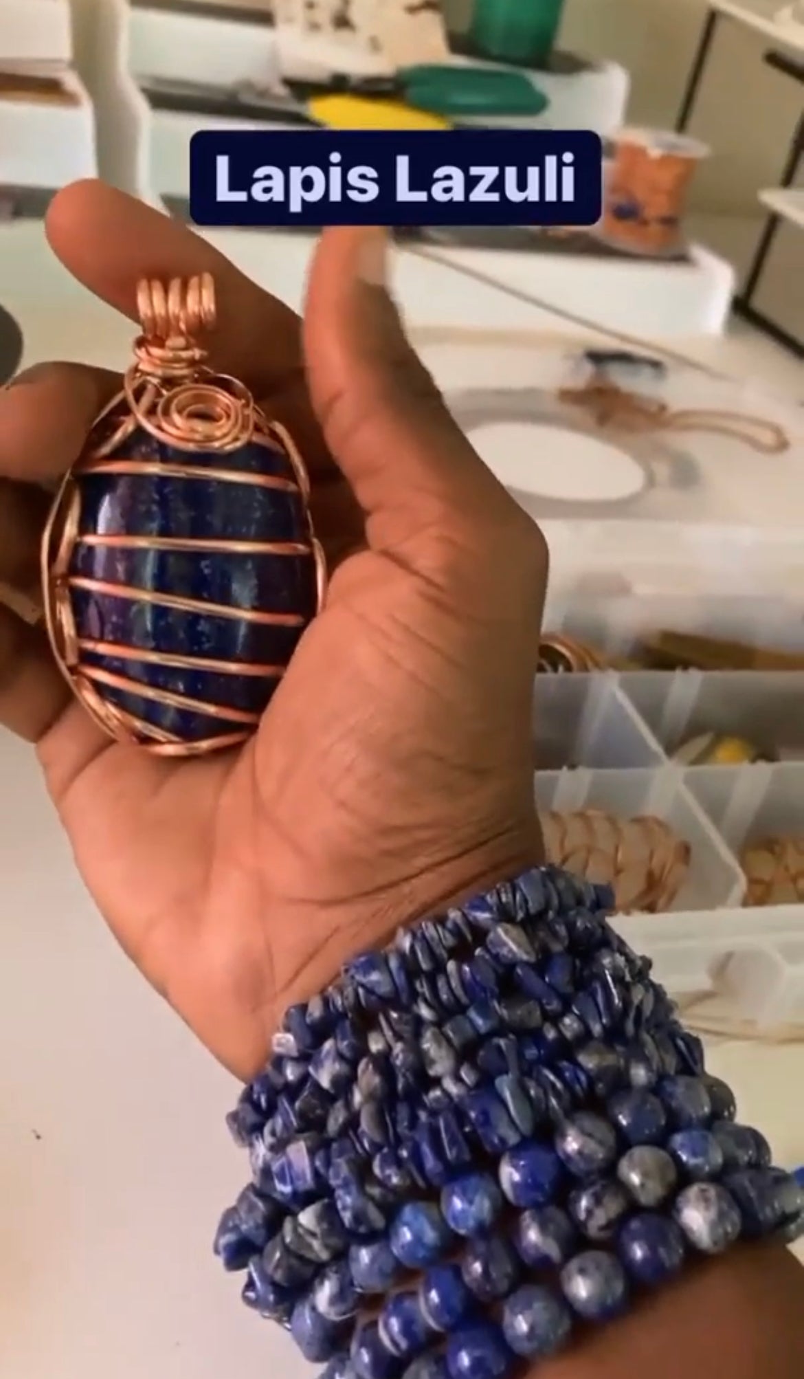 Lapis Lazuli Pendant