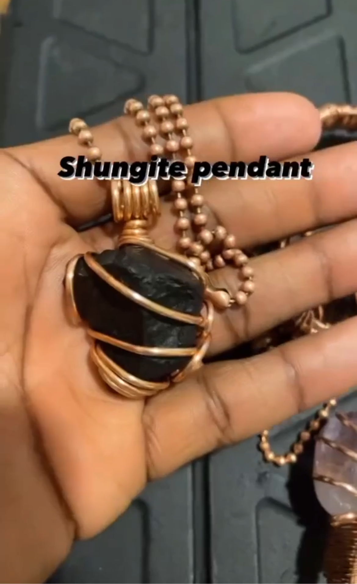 Russian Shungite pendant