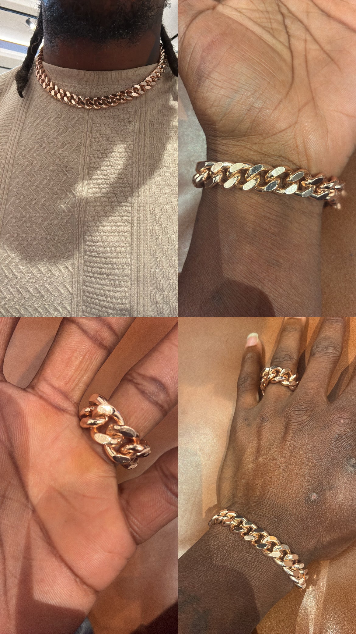 Premium Holistic Copper Cuban Healing Set